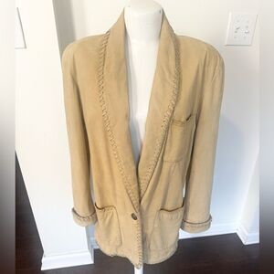 LNR Korean Made Vintage Women’s Leather Jacket M